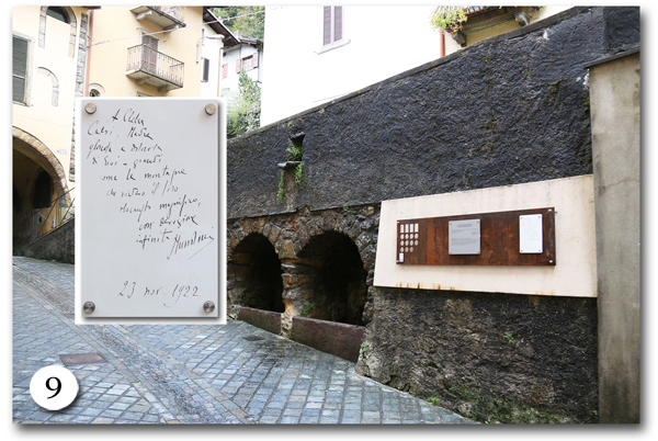 Piazza Brembana - Percorso Museale Fratelli Calvi- Lettera Auografa di Benito Mussolini a Mamma Calvi. Piazza Brembana - Percorso Museale Fratelli Calvi.